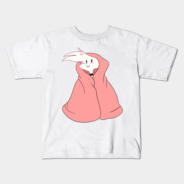 Angel Dust in a Blanket Kids T-Shirt by SassyTiger